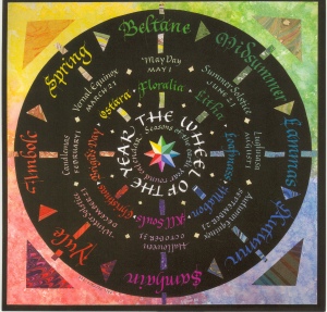 Wheel of the Year card by Cari Ferraro